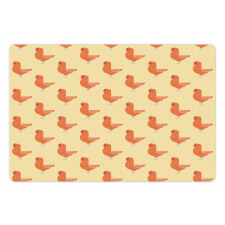 Domestic Animal Symmetry Pet Mat