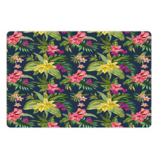 Floral Blooming Jungle Pet Mat