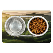 Sunrise on Mountains Pet Mat