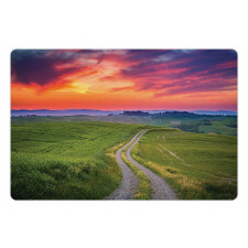 Tuscany Tangerine Sky Pet Mat