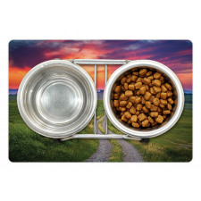 Tuscany Tangerine Sky Pet Mat