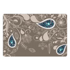 Orienta Swirled Branch Pet Mat