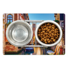 Venice Canal Cityscape Pet Mat