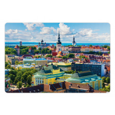 Town Tallinn Estonia Pet Mat