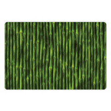 Tropical Bamboo Stems Pet Mat