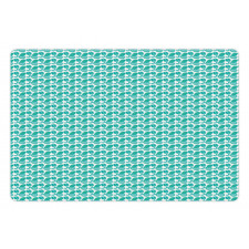 Hawaiian Exotic Fruit Art Pet Mat