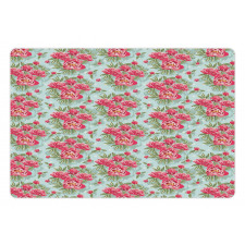 Blooming Vintage Garden Art Pet Mat