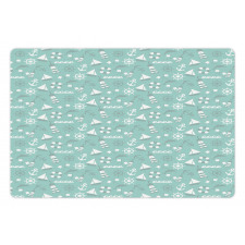 Anker Boat Waves Dolphin Pet Mat