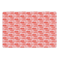 Roses and Little Hearts Pet Mat