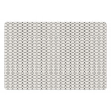 Nostalgic Curved Squares Pet Mat