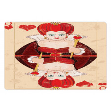 Queen Cards Pet Mat