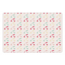 Symmetric Summer Fruit Art Pet Mat