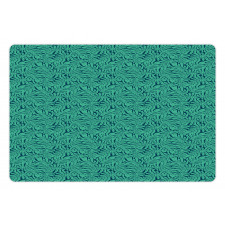 Hipster Jungle Art Pet Mat