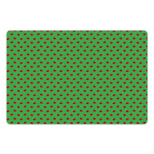 Ladybugs on a Meadow Pet Mat