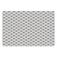 Monochrome Dragonflies Pet Mat