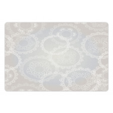 Romantic Bridal Lace Pet Mat