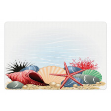 Summertime Seaside Pearl Pet Mat