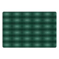 Dark Monochrome Pattern Pet Mat