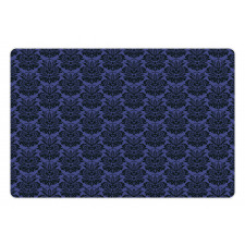 Polka Dots Damask Inspired Pet Mat