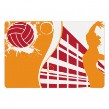 Summer Tones Lady Player Pet Mat