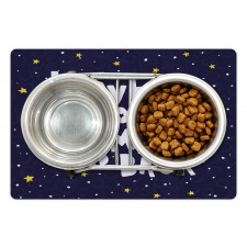 Planets Galaxy Space Pet Mat