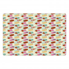 Summertime Tasty Motif Pet Mat