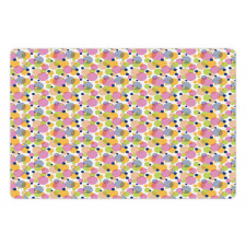 Circles Lines Dot Pet Mat