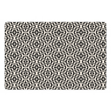 Wavy Geometric Pet Mat