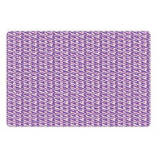 80's Style Motifs Pet Mat