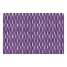 Diagonal Violet Pet Mat