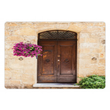 Rusty Wood Door Italian Pet Mat