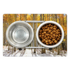 Aspen Tree Woods Scenery Pet Mat