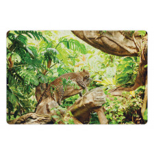 Tropic Wild Jungle Leaf Pet Mat