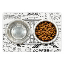 Bonjour Croissan Coffee Pet Mat