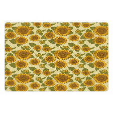 Funky Style Sunflower Pet Mat