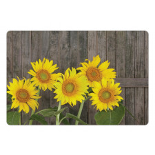 Helianthus Sunflowers Pet Mat