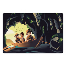 Cave Boat Trip Scouts Pet Mat