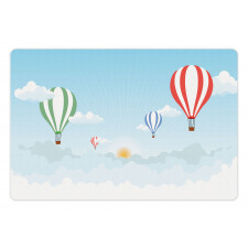 Over Cloud Vehicles Pet Mat