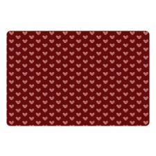 Hatched Hearts Love Pet Mat