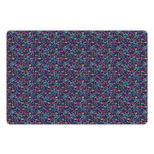 Springtime Floral Filed Art Pet Mat