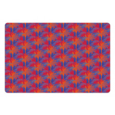 Summer Contrast Artwork Palm Pet Mat