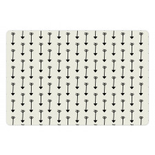 Retro Boho Arrow Pattern Pet Mat