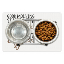 Morning Starts Cup Pet Mat