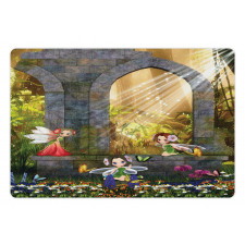 Flowers Blossoms Scene Pet Mat