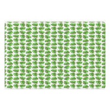 Repeated Monstera Plantation Pet Mat