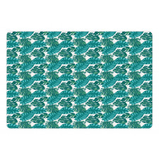 Forest Leaves Nature Themed Pet Mat