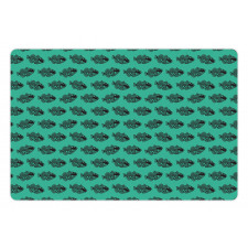 Rounds on Sea Fish Pet Mat