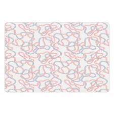 Nautical Knot Material Motif Pet Mat