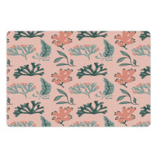 Seaweed Coral Tones Pet Mat