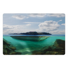 Misty Atlantic Ocean Pet Mat